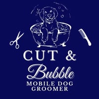 Cut And Bubble Mobile Dog Grooming logo
